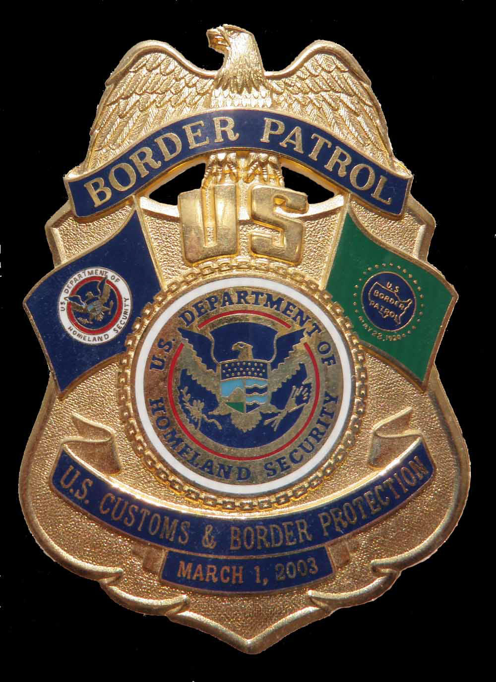 U.S. Border Patrol 2003 Transition