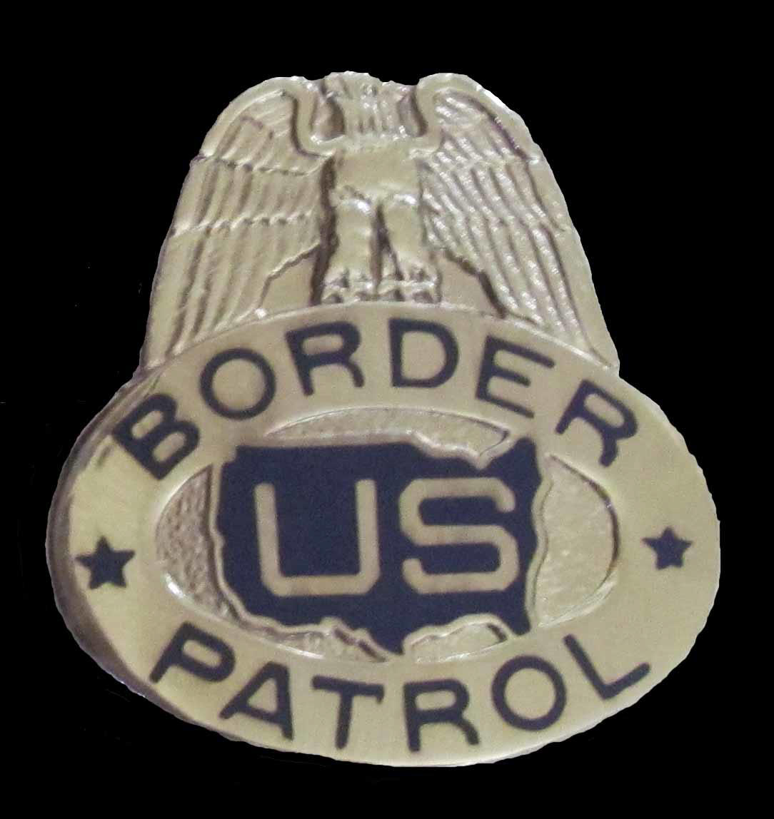 US Border Patrol shoulder badge